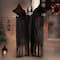 Northlight; 66" Pre-Lit Black & Red Sonic Skeletal Reaper with Wings Halloween Décor; Category:Halloween Inflatables; Image:2